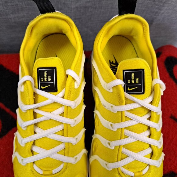 Size 8 Nike Air VaporMax Plus CU4907-700 Women Sneakers Yellow Running Shoes - Picture 10 of 14